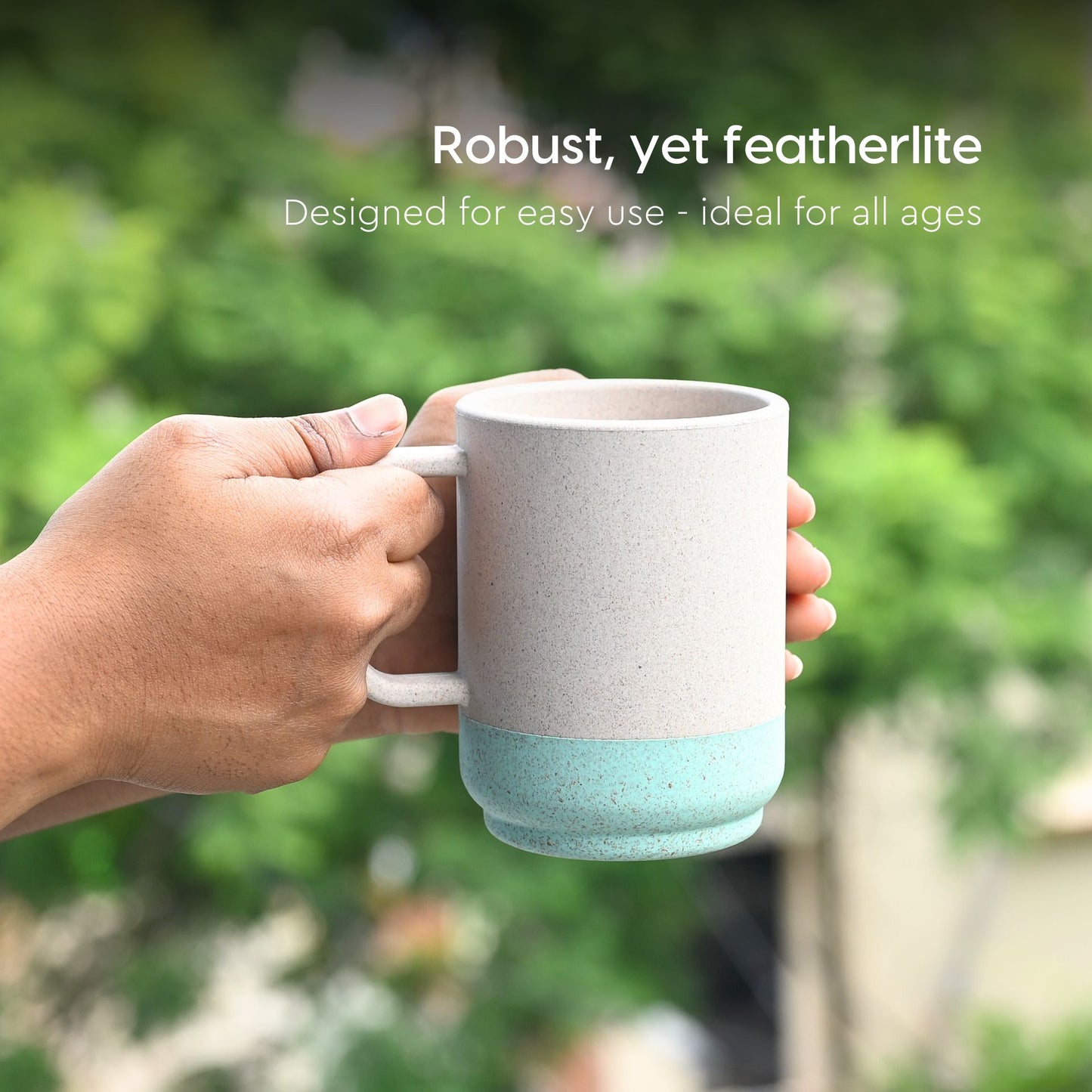 Dual Grip Coffee Mug