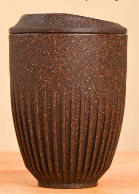 Retro Coffee Mug with Lid 350 ml