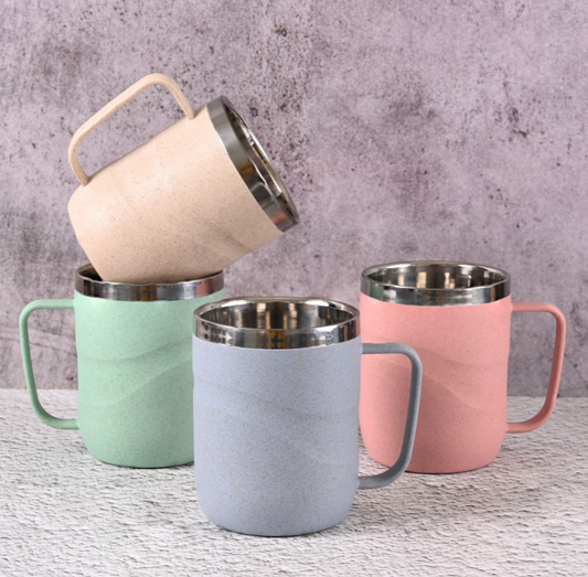 Prime Stainless Steel Insulated Coffee Mug 400Ml
