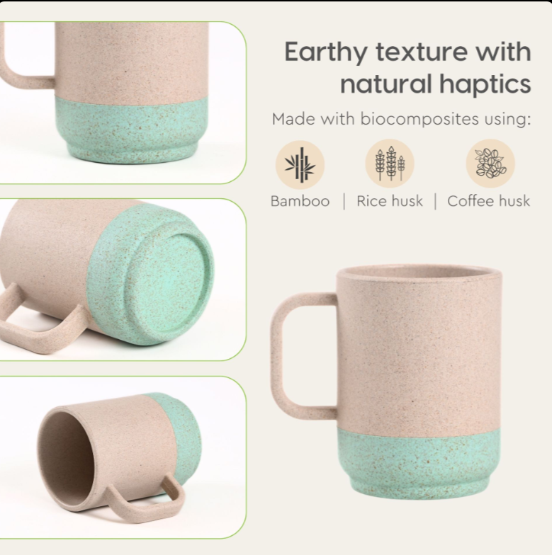 Dual Grip Coffee Mug