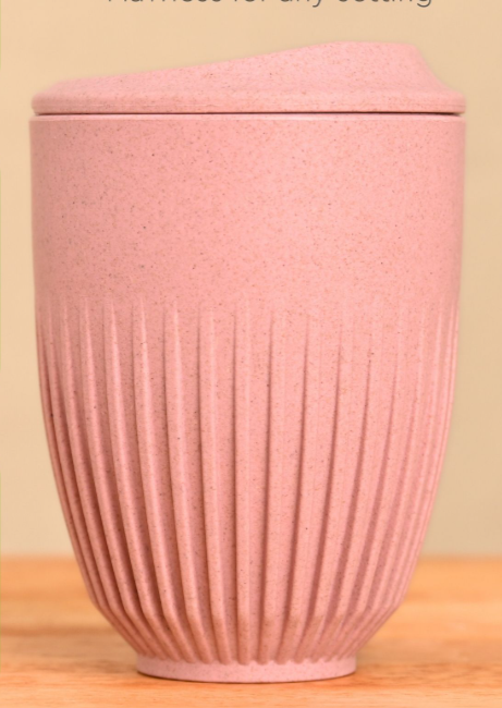 Retro Coffee Mug with Lid 350 ml