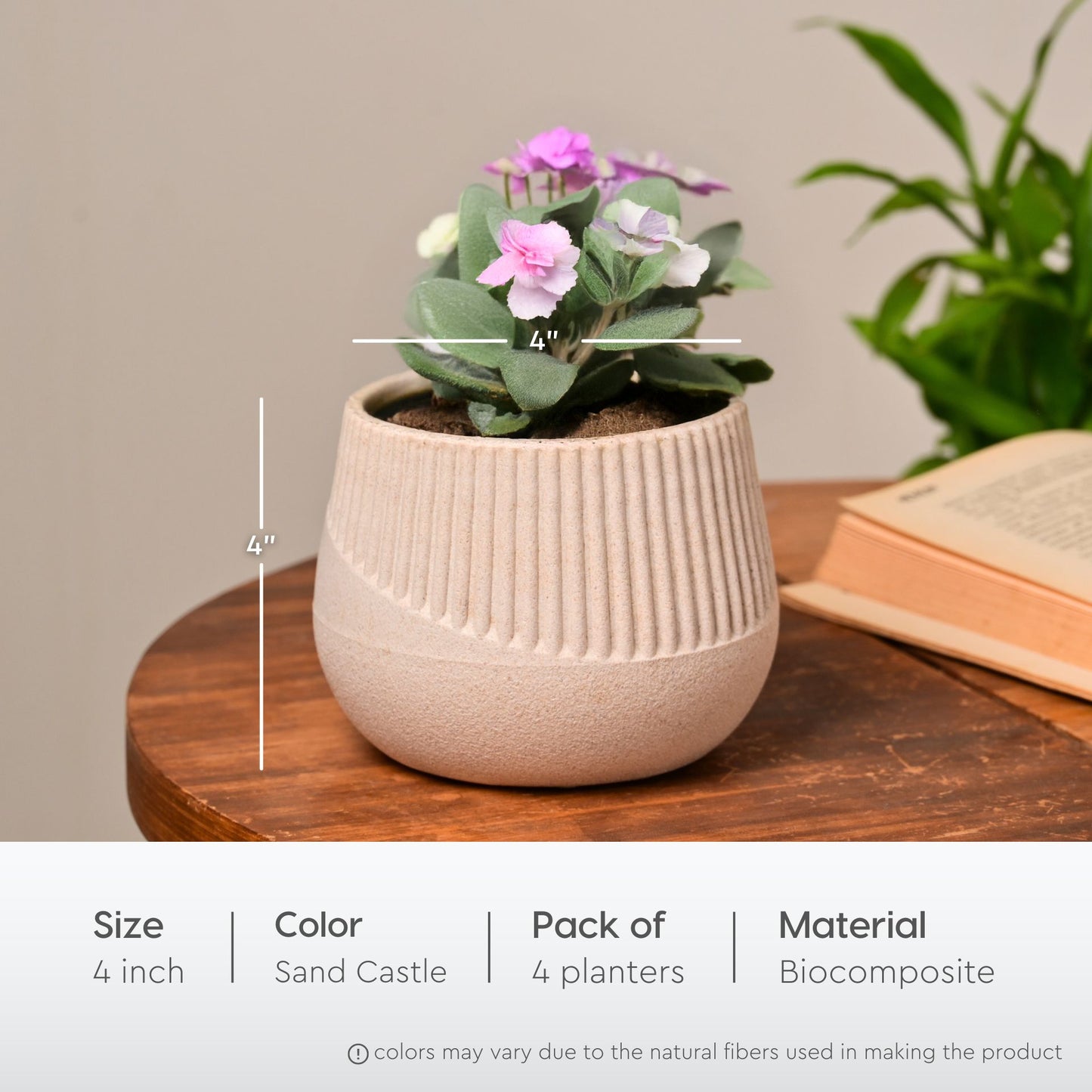 Oraa 4 inch small pots